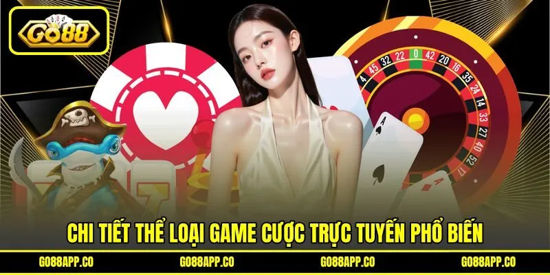 Chi tiết thể loại game cược trực tuyến phổ biến Chi tiết thể loại game cược trực tuyến phổ biến